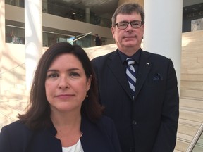 Lawyer Jamie Pytel (left) was appointed Edmonton's first integrity commissioner Aug. 5, 2018. Lawyer and former MP Brent Rathgeber was appointed council's first ethics advisor.