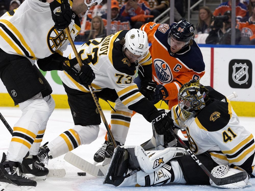 Bruins haven't said it yet, but their net belongs to Jaroslav