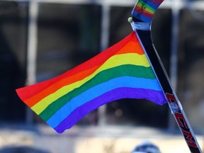 File photo of a rainbow pride flag. Gavin Young/Postmedia