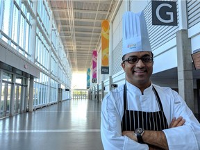 Chef Jiju Paul is the new executive chef at the Edmonton EXPO Centre.
