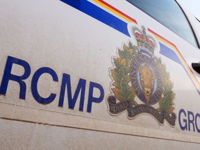 Mounties tracked down two suspects and arrested them without incident after a fire at a Barrhead County dump Wednesday.