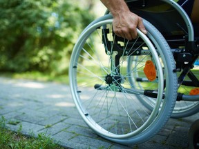 Wheelchair stock images from Getty