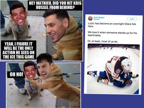 Milan Lucic generated a lot of tweets/opinions for his hit on Tampa Bay Lightning forward Mathieu Joseph.