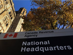 The Canada Revenue Agency headquarters in Ottawa. File photo.