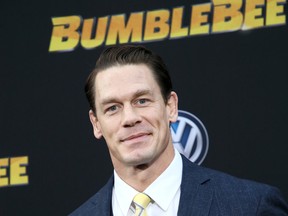 John Cena attends the premiere of "Bumblebee" in Hollywood, Calif.