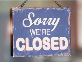 Restaurant closures hit Edmonton recently. File photo