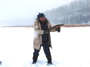 Neil with a Devil's Lake pike. For January 5, 2019 edition. Neil Waugh/Edmonton Sun