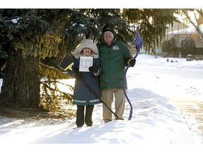 Beth and Tom McMorran experienced Edmonton's 26-day cold spell in the winter of 1969. They still have their "I survived the 1969 cold snap" certificate from the Edmonton Journal.