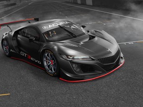 Acura updates its race-winning NSX GT3 — the new Evo is scary-fast on the
track and designed with more attention to detail than a computer