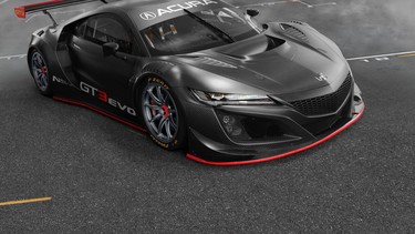 Acura updates its race-winning NSX GT3 — the new Evo is scary-fast on the
track and designed with more attention to detail than a computer