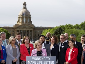 Notley famously gathered her cabinet around her on a beautiful morning last May when the federal Liberal government announced it was buying Trans Mountain from Texas-based Kinder Morgan and declared, 'Pick up those tools, folks, we have a pipeline to build.'