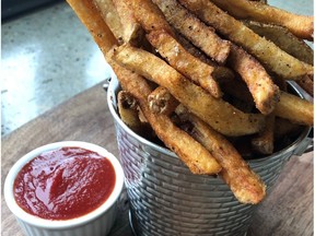 Chef Paul Shufelt's fresh-cut fries.