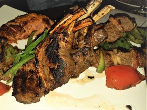 Sofra's roasted Turkish-style lamb chops, duck breast and tenderloin are simply fabulous. Graham Hicks/Edmonton Sun