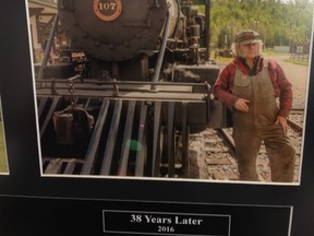 Steam locomotive engineer Bill Graham went into a Louisiana swamp to rescue a locomotive that became known as 107 at Fort Edmonton Park, he said at the park on Saturday, May 25, 2019.