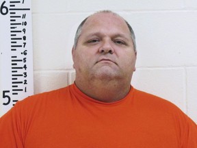 This undated booking photo released by the York County Sheriff's Department shows Michael Middleton, accused of marrying women in multiple states including New Hampshire. Middleton, who avoided jail time on bigamy charges could end up behind bars after all after authorities say he lied about his whereabouts and then disappeared. Middleton pleaded guilty last month and was given a 12-month suspended sentence. A warrant was issued for his arrest Wednesday, May 8, 2019, after a probation officer said Middleton was missing. (York County Sheriff's Department via AP, File)