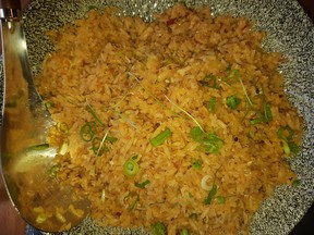 Filistix's Nasi Goreng fried rice is a meal unto itself.