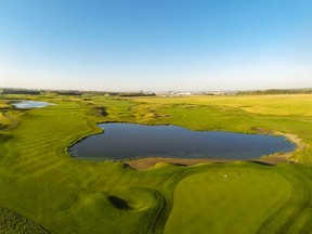 The No. 11 hole at RedTail Landing.