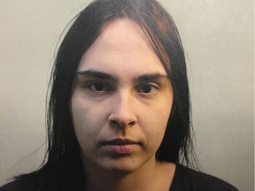 Tasha Mack is seen in this police handout photo provided as evidence by the Court of Queen's Bench of Alberta.