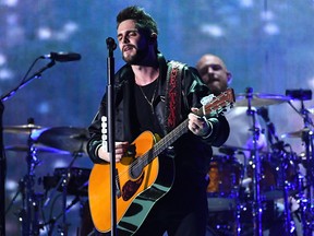 Thomas Rhett performs onstage during the 2017 iHeartRadio Music Festival at T-Mobile Arena on September 23, 2017 in Las Vegas, Nevada.