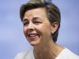 Kellie Leitch meets with the Toronto Sun’s editorial board in Toronto on April 26, 2017.