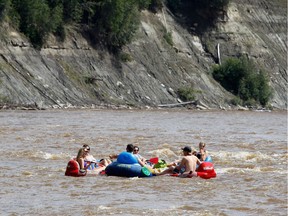 RCMP are reminding those who tube on the Pembina River that it is not a circle and inflatable river cruises require proper planning.