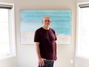 Kevin Schultz, seen at home in Edmonton, went through conversion therapy in 2005.