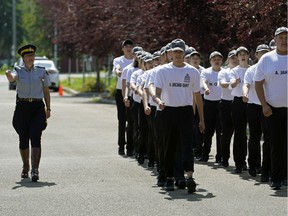 Soaring Eagles RCMP Youth Camp was held at RCMP K-Division headquarters in Edmonton on Wednesday August 7, 2019.