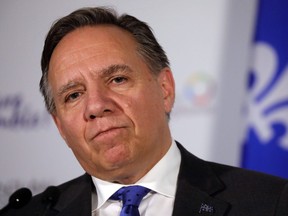 Quebec Premier Francois Legault.