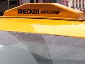A man who was allegedly beaten by a Checker Cabs driver is suing the driver and the company for damages.