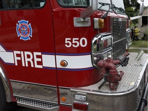 Edmonton Fire Rescue Services truck.