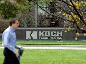 Koch Industries headquarters in Wichita, Kansas.