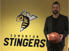 Edmonton Stingers president Brett Fraser.