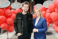 Andy Muschietti and Barbara Muschietti outside Storm Crow Manor in Toronto. (/Postmedia Network)