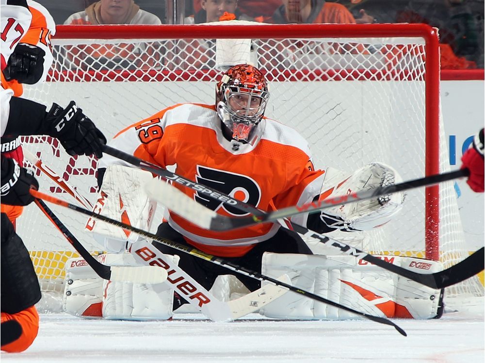 Flyers legend Bernie Parent on Carter Hart: 'I see nothing but sunshine for  this kid