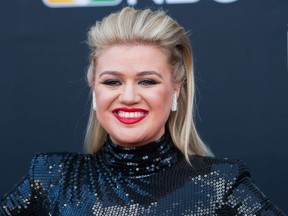 Kelly Clarkson at the 2019 Billboard Music Awards held at the MGM Grand Garden Arena in Las Vegas, California, on May 1, 2019.
