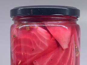 Paul Shufelt's tried and true pickled beets. Supplied
