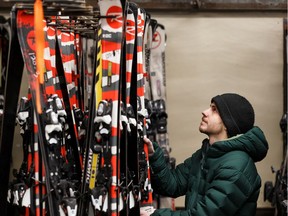 Adam Luciuk, Guest Services Manager with the Edmonton Ski Club, is seen inside the newly renovated clubhouse ahead of an expected Dec. 7 opening in Edmonton, on Tuesday, Nov. 12, 2019.