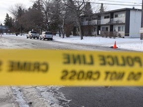 Police are investigating the suspicious death of a woman in the area of 133 Avenue and 140 Street after being called at about 7 a.m. on Wednesday, Nov. 13, 2019.