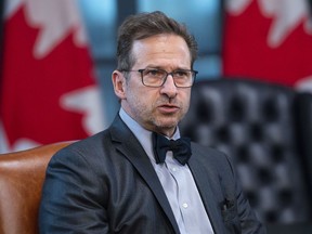Bloc Quebecois Leader Yves-Francois Blanchet.