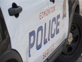 An Edmonton police cruiser.