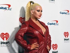 Christina Aguilera attends the 2019 iHeartRadio Music Festival at T-Mobile Arena on September 20, 2019 in Las Vegas, Nevada.
