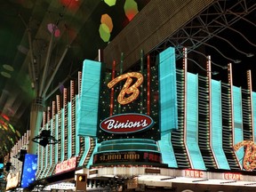 Iconic neon at Binion's on Fremont Street. Neil Waugh/Edmonton Sun