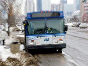 Edmonton Transit bus. File photo.