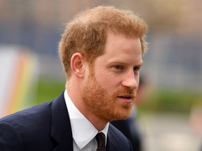 Britain's Prince Harry, Duke of Sussex arrives to attend the UK-Africa Investment Summit in London on January 20, 2020.