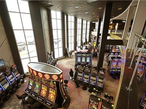 The renovated Starlight Casino in West Edmonton Mall incorporates natural light at some of the slot machine stations. The casino will have its grand opening on September 26, 2018.
