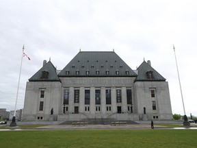 The Supreme Court of Canada in Ottawa in seen in a May 31, 2019, file photo.