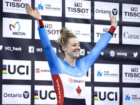 Despite only taking up cycling just over three years ago, Sherwood Park's Kelsey Mitchell is firmly on the path to representing Canada at the 2020 Summer Olympics.
