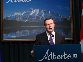 Alberta premier Jason Kenney during a media availability on Monday March 9, 2020, in Calgary regarding the recent global economic events. Al Charest / Postmedia