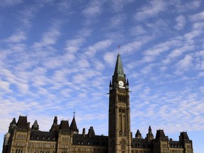 Parliament Hill is shown in Ottawa on Wednesday, March 11, 2020.