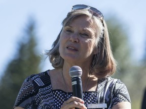 Diane Jones Konihowski talks the 2016 Willow Park Charity Golf Classic in Calgary, on July 21, 2016.